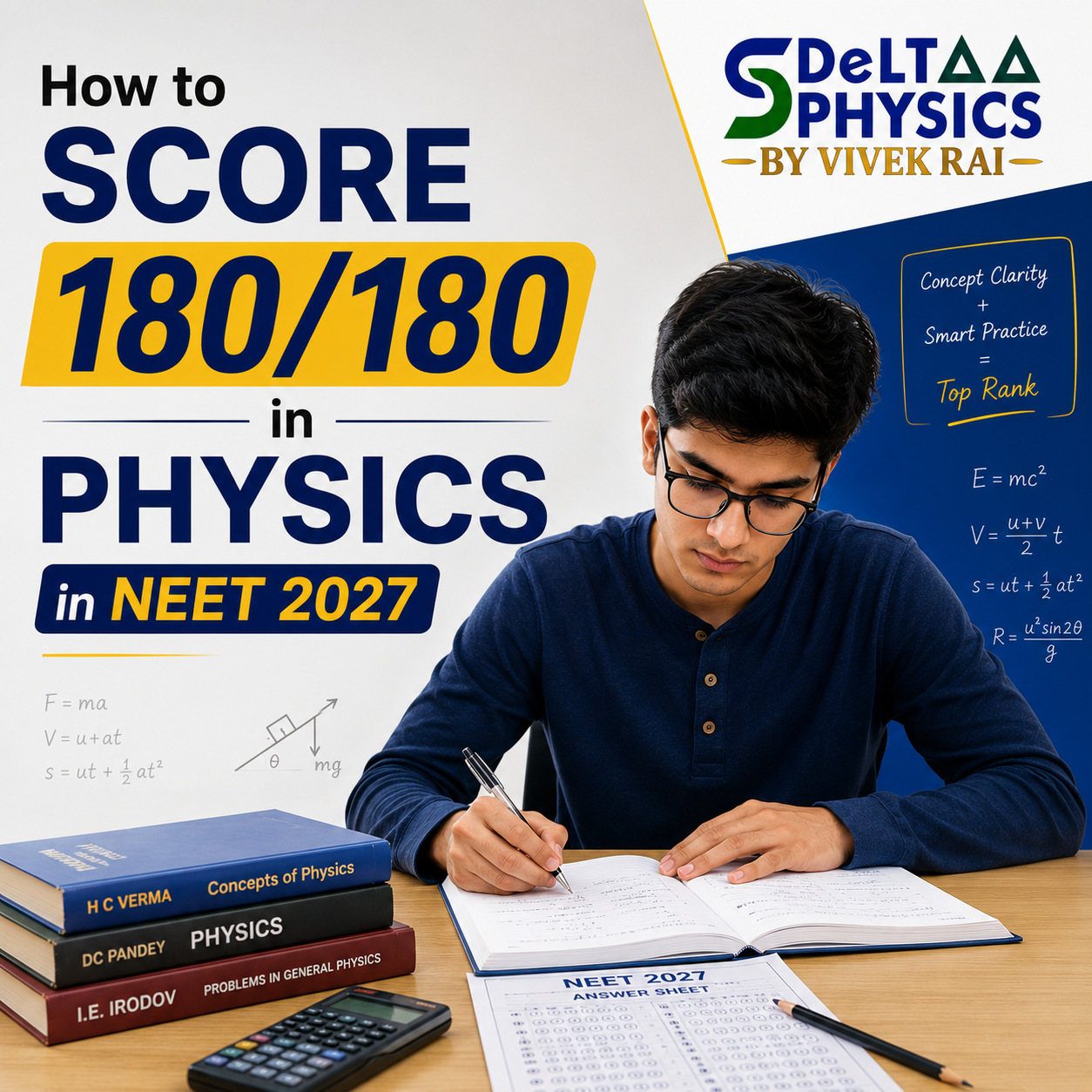 How to Score 180/180 in Physics in NEET 2027